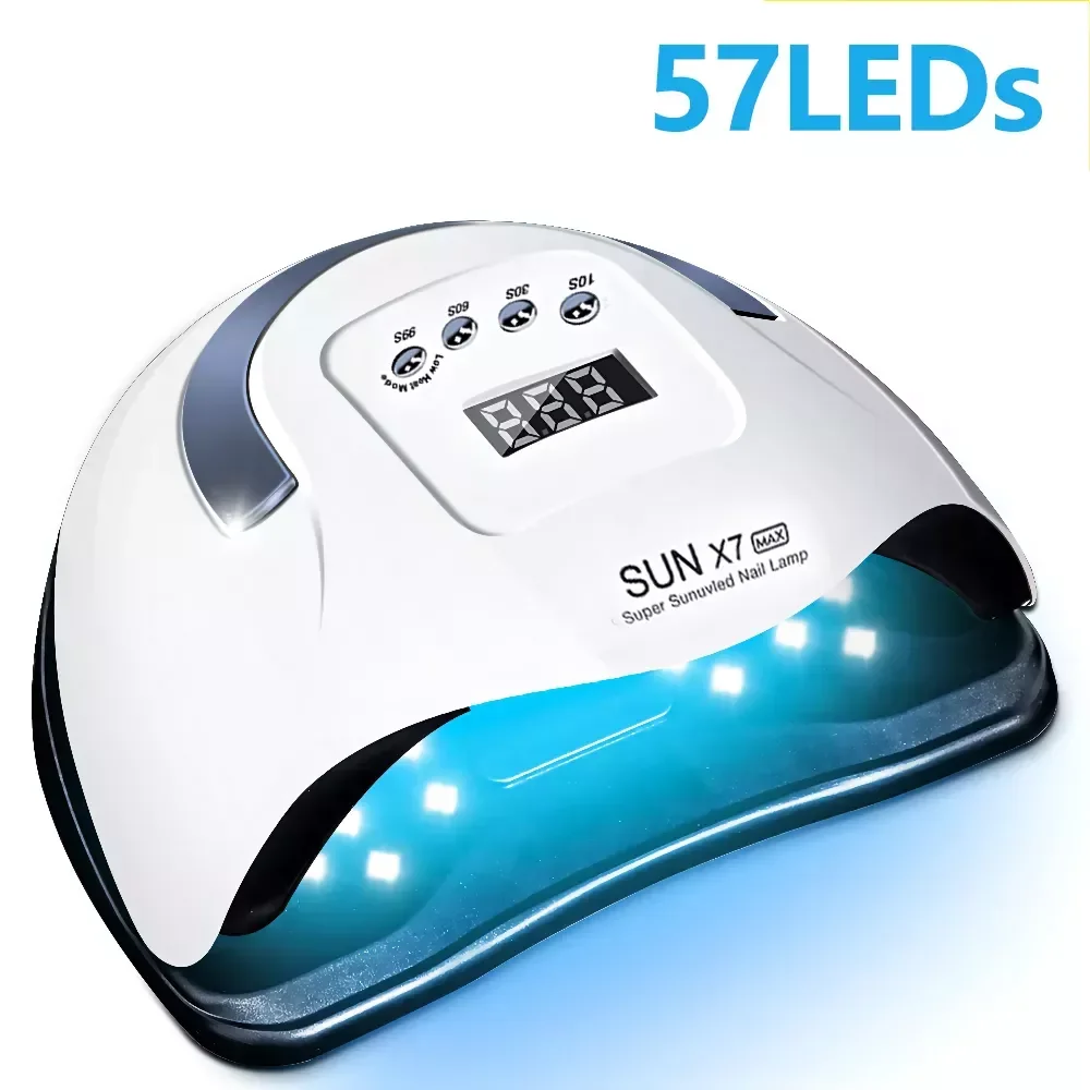 NEW2023 UV LED Gel Nail Dryer Semi-Permanent Nail Lamp for Two Hands Nail Gel Dryer Everything for Manicure Lamp