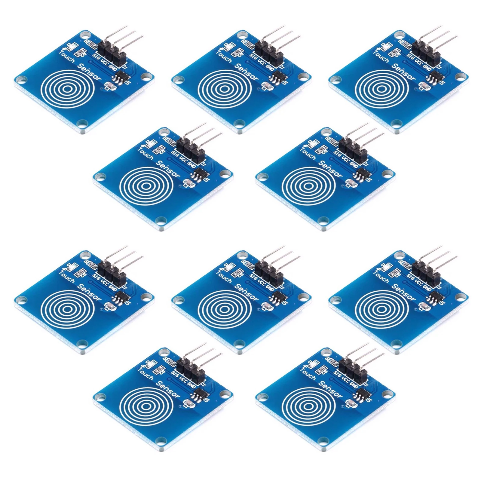 

10cs 1-канальный TTP223 Jog цифровой сенсорный синий TTP223B сенсорный модуль емкостный сенсорный переключатель для Arduino Diy стартовый комплект