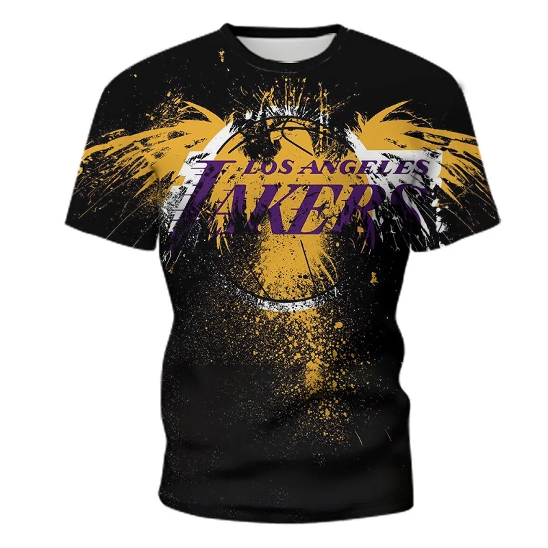 

2021 summer men's basketball sports T-shirt 3D printing new men and women jersey commemorative Tshirt loose fashion clothing top