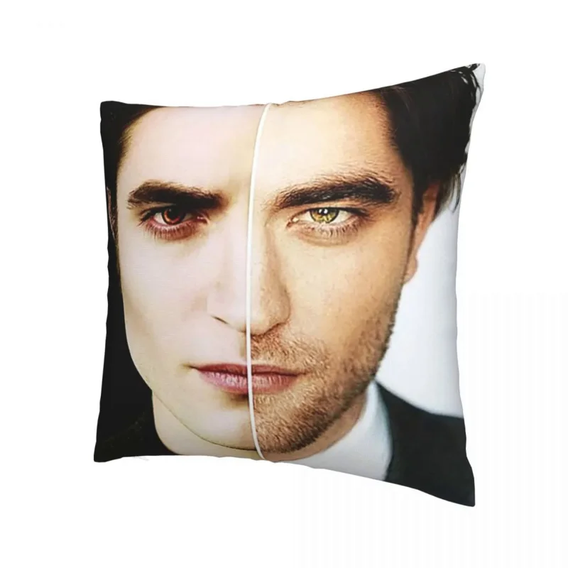 

Robert Pattinson The Twilight Saga Pillowcase Soft Polyester Cushion Cover Decorations Throw Pillow Case Cover Seater Square 18"