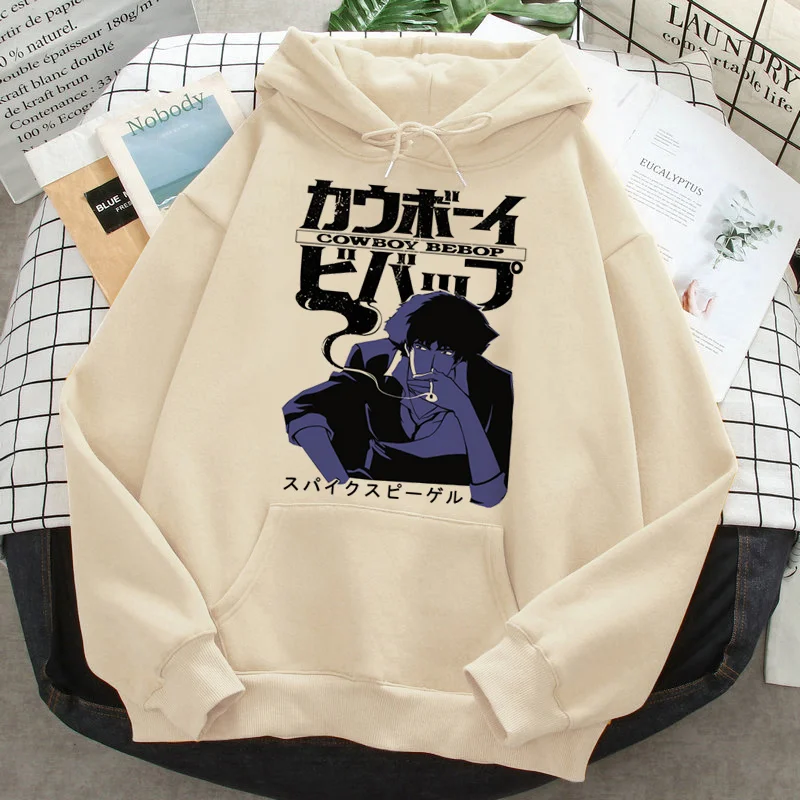 

cowboy bebop hoodies men 2022 anime printed male hoddies Korea grunge