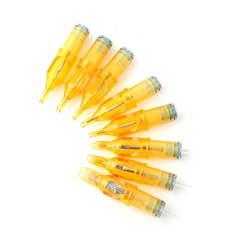 20pcs Disposable Semi-Permanent Makeup Tattoo Cartridge Needle 5RM/7RM/11RM/13RM/15RM RS Gun Supplies 1RL/3RL/5RL/7RL/9RL |