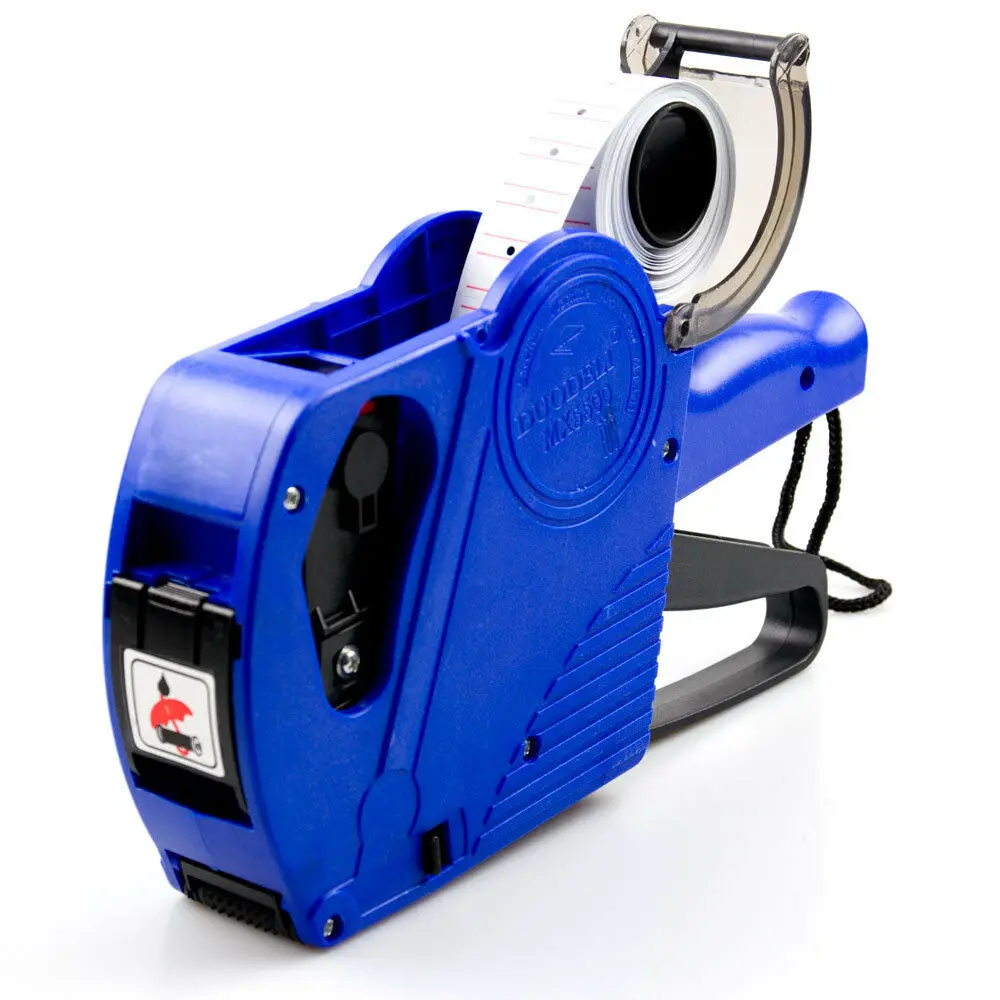 Бирка автомат для маркировки с запасным чернильным картриджем 8-значная бирка