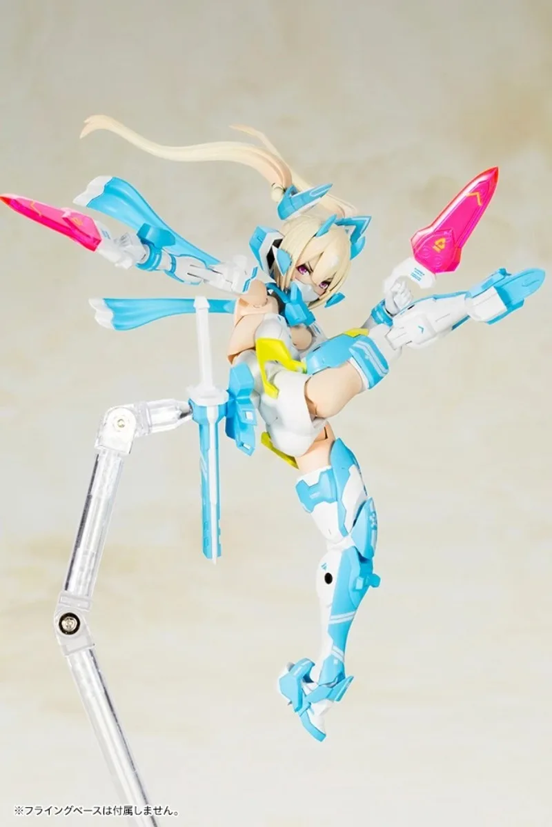Фото Коллекционная фигурка Kotobukiya Megami Device Asra Ninja Aoi: Аниме-модель для сборки, подарок для фанатов отаку №5