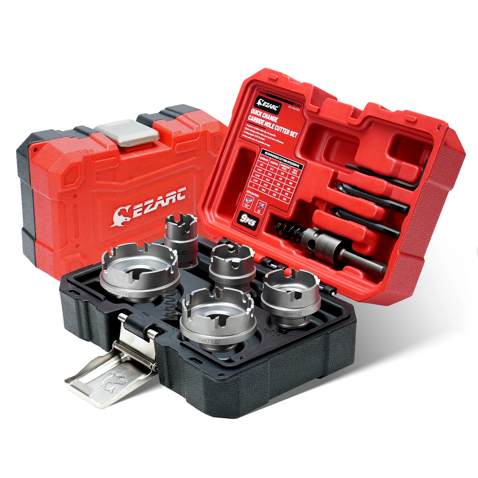 

EZARC набор быстросменных коронок из карбида вольфрама 7/8"-2"