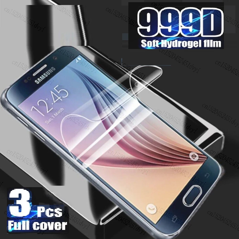 

3PCS Screen Protector Protective Film For Samsung Galaxy A6 A8 Plus A3 A5 A7 A9 J8 J3 J5 J7 Pro 2018 2017 Hydrogel Film