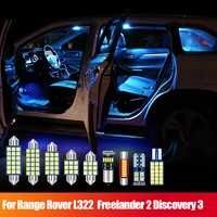 for land rover freelander 2 discovery 3 range rover l322 canbus car led kit interior dome lights trunk light accessories