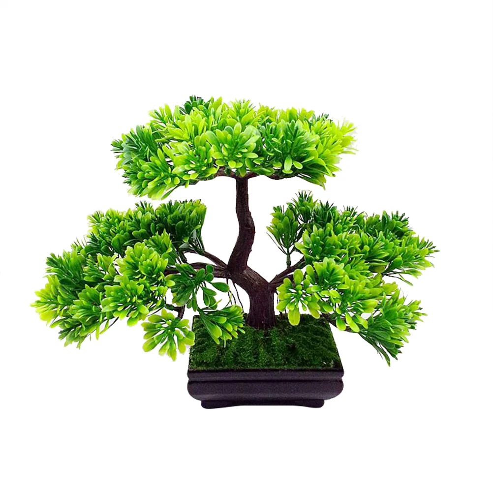 

Office Desk Decorations Artificial Bonsai Tree Plants Home Welcome Song Artifical