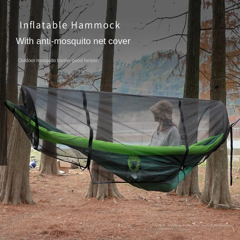 OMGD двойной надувной гамак уличные качели для взрослых и детей защита от