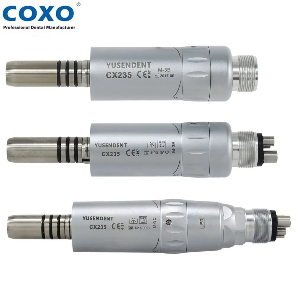 COXO Dental Fiber Optic Low Speed Handpiece Inner Water NSK 2Hole 4Hole 6Hole Air Motor