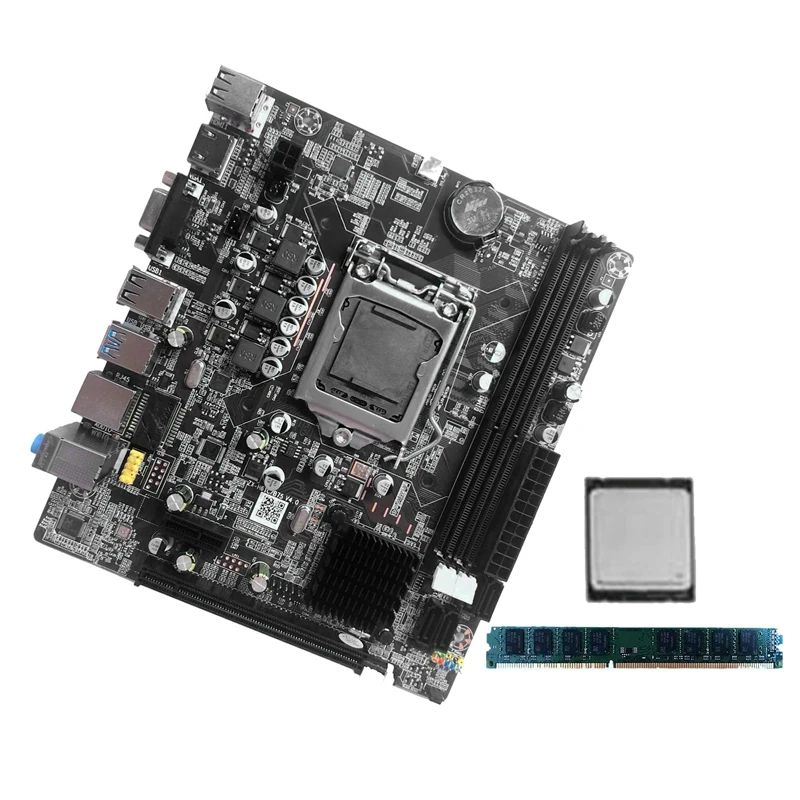Комплект материнской платы B75 с процессором I5 3570 + 8 Гб DDR3 ОЗУ LGA 1155 2XDDR3 1066/1333/1600 МГц