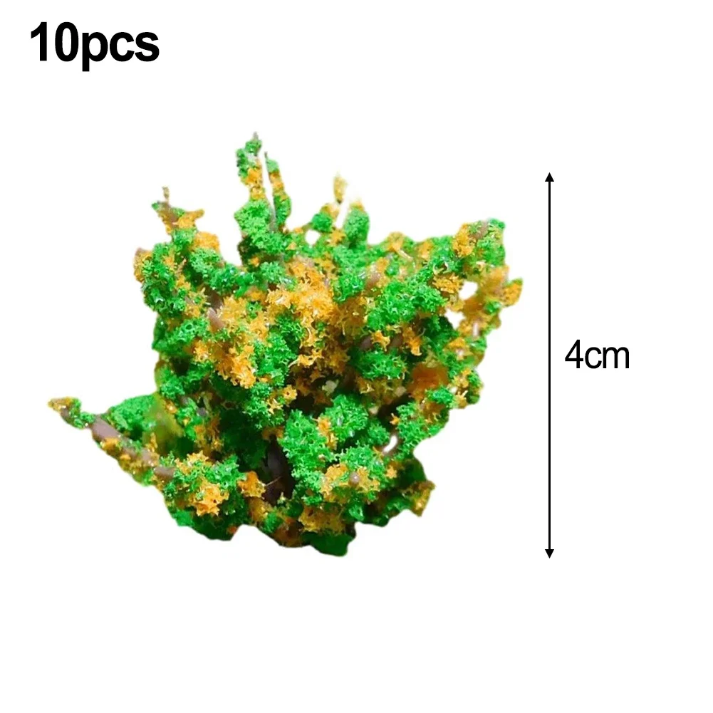 Высокореалистичные желтые цветущие кусты кустарники для ландшафтного дизайна 10