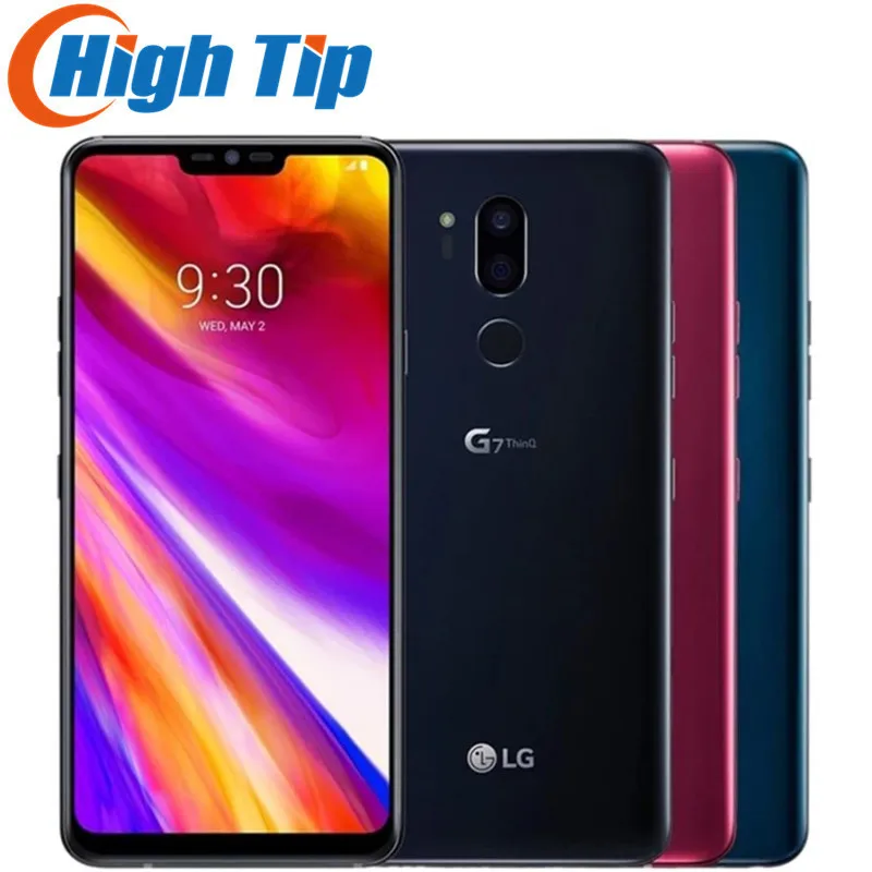 Разблокированный телефон LG G7 ThinQ G710N /G710VM 4 Гб + 64 Snapdragon 845 4G LTE Android Восьмиядерный