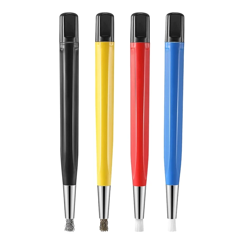 

Pen Style Pre-p Sanding Brush 4-Pack for Corrosion Rust Jewelry Circuit Boards