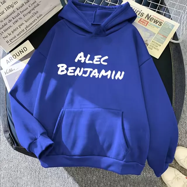 Новинка 2024 мужская толстовка из чистого хлопка Alec Benjamin осень/зима одежда для бега