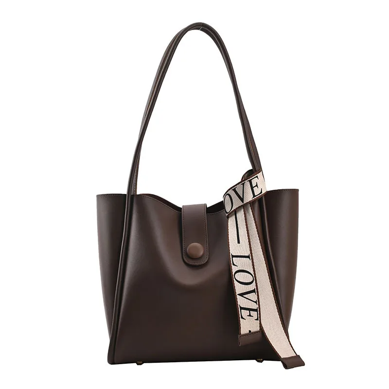 Large-capacity large bag women's 2022 new trendy net red foreign style shoulder bag texture fashion tote bag