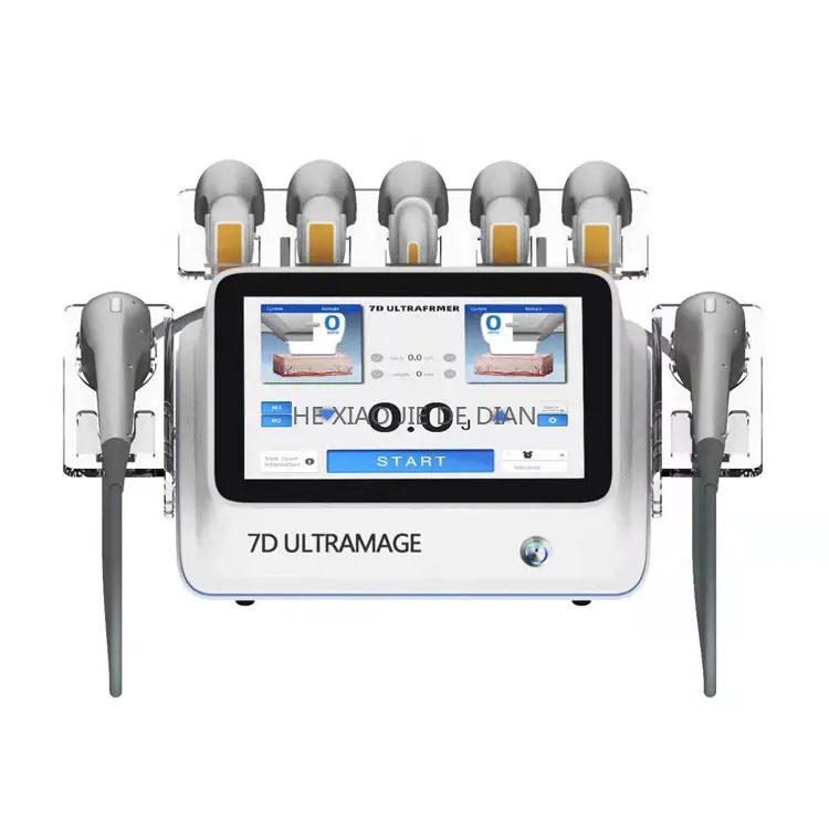

Desktop 7D Facial Lifting and Tightening Beauty Instrument, Ultrasonic Anti-aging Rejuvenation Instrument
