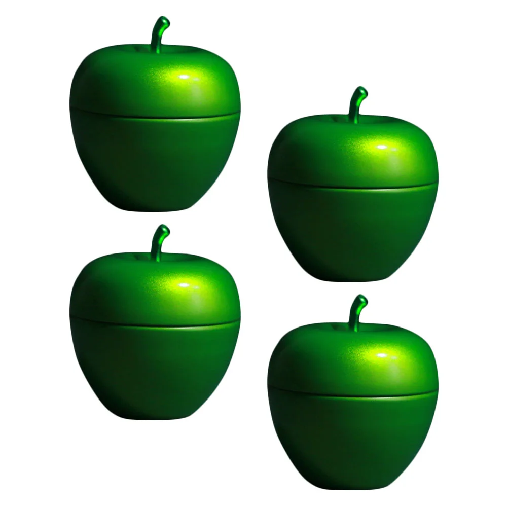 

Tea Apple Containers Container Canistertins Coffee Jar Storage Candy Canisters Sugar Metal Loose Christmas Lidkitchen Cookie