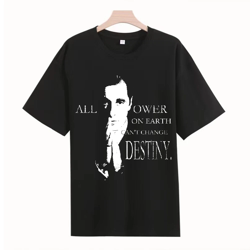 Хлопковая Футболка Унисекс С Принтом Граффити И Круглым Вырезом Для Мужчин