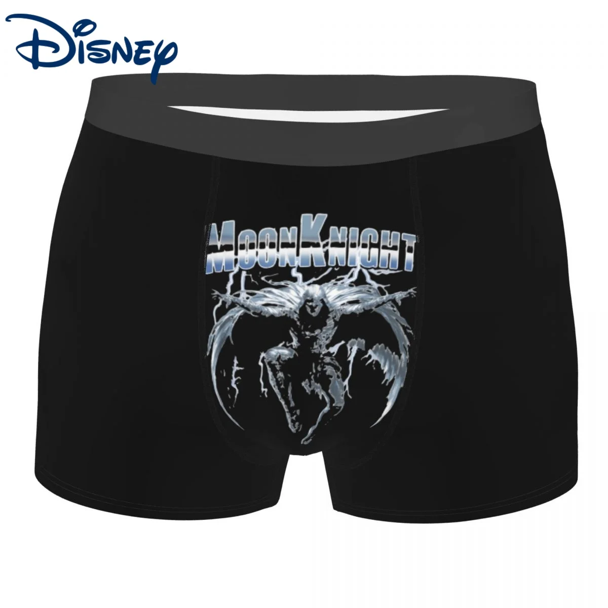

Забавные боксеры Marvel аниме Луна рыцарь герой шорты трусы Мужское нижнее белье диснеевские дышащие трусы для мужчин брифы