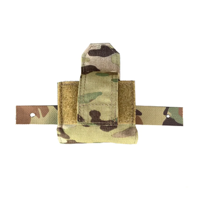 Outdoor Tactical Sports Military Hunting TR6503 Helmet Paste Package Battery Storage Bag 500D MC Original Fabric