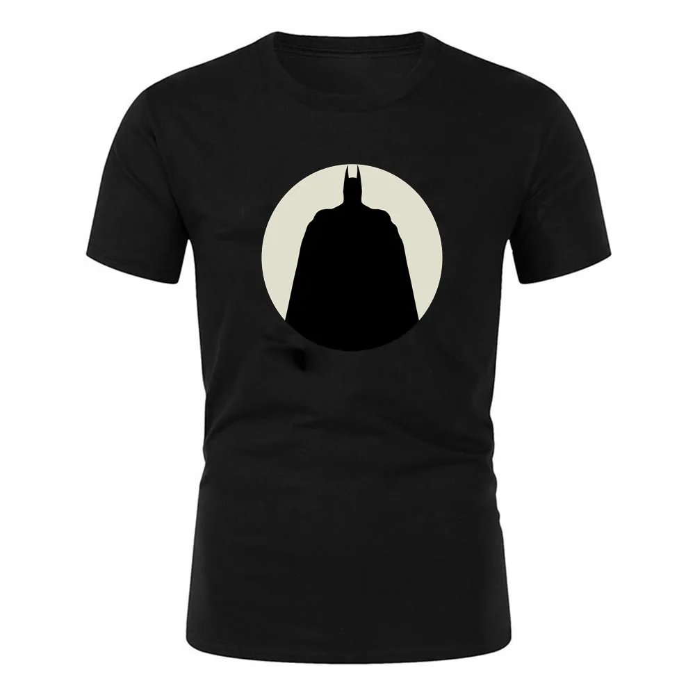 

2022 Summer Men clothes New Men's Fitness Short Sleeve T Shirt Sport Outdoor Cartoon Hero Oversized Custom Fitted Tops