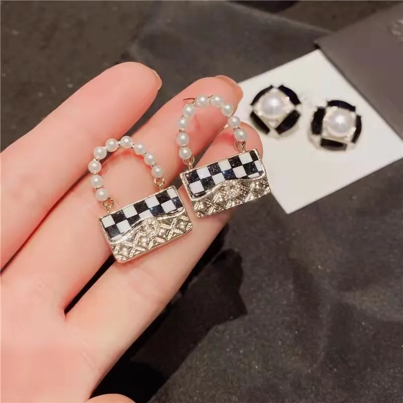 Корейские модные женские серьги Элегантные темпераментные простые