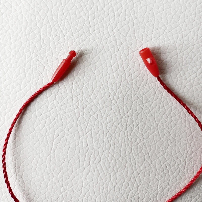 100 шт./компл. этикетки для одежды красная веревка 20 см бирки замки сумок игрушки