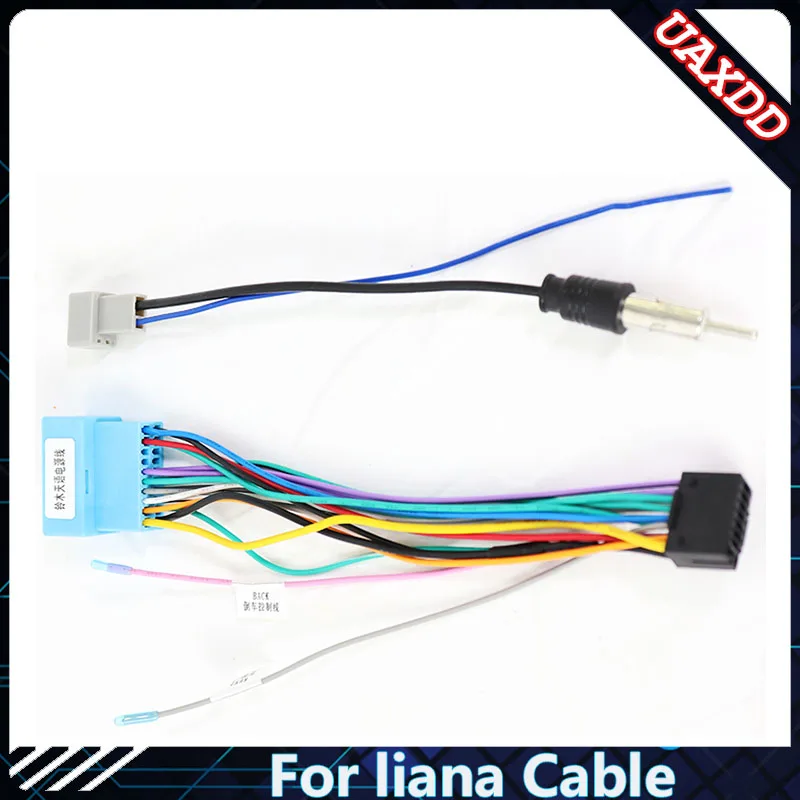 

Рамка для автомобильного радиоприемника для SUZUKI 2006-2015 liana 9 дюймов, стереопанель, провод, кабель питания, адаптер Canbus, декодер