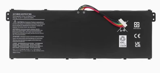 Подходит для ноутбука Acer Ac14B8K V3-371G/372G E5-771G An515-51/52