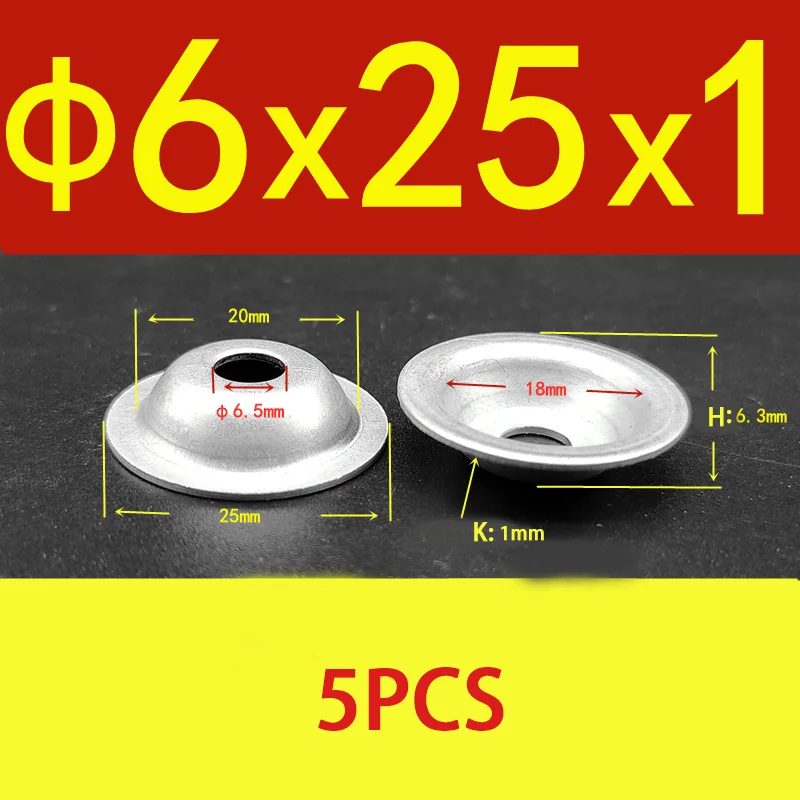 

Вогнутые шайбы M6-M12 оцинкованные