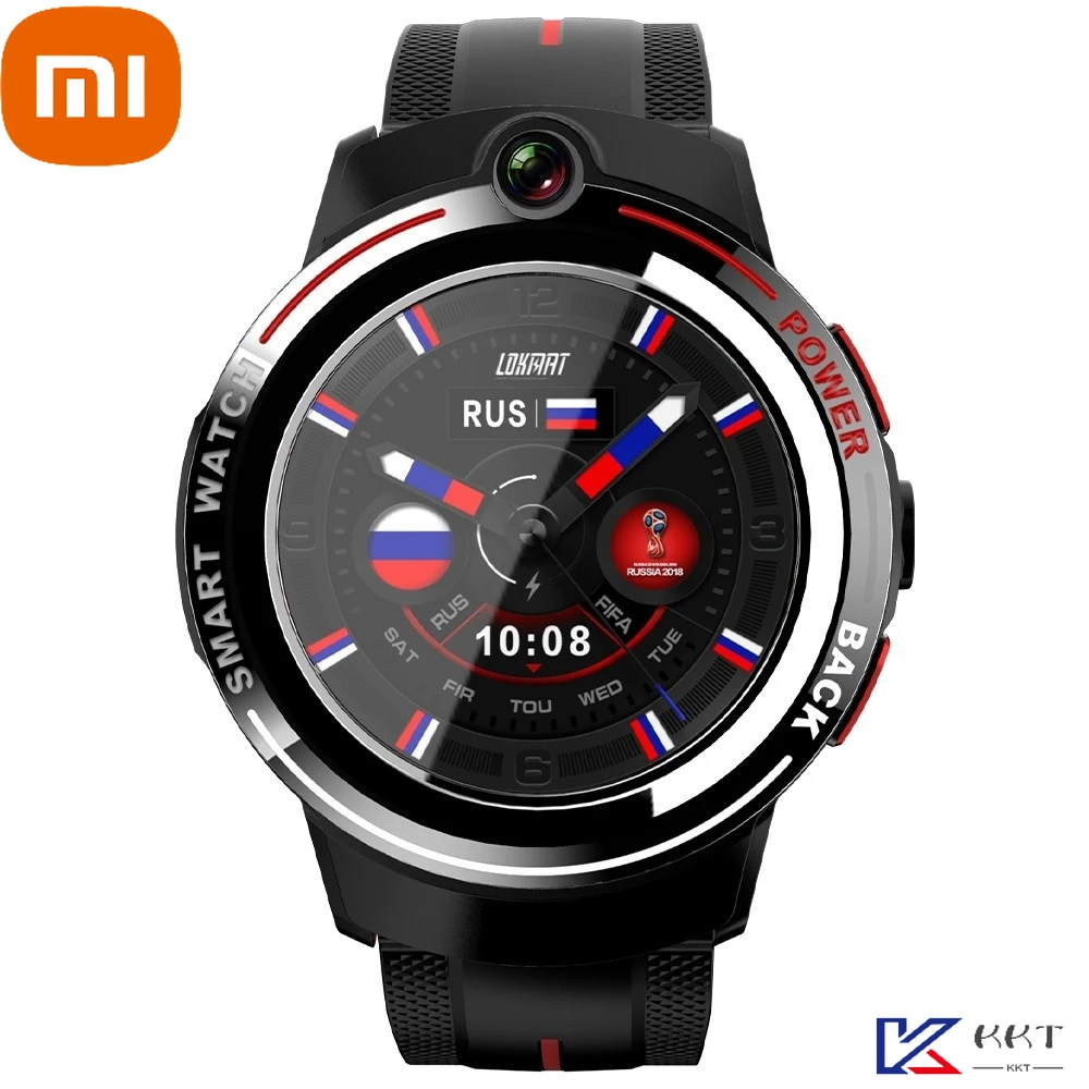 

Смарт-часы XIAOMI LOKMAT LTE, 4G, с Sim-картой, 1,39 дюйма, AMOLED-экран, Wi-Fi, GPS-трекер, 5 МП, две камеры, звонки, Twatch, Android