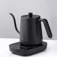 home coffee pot hand brewing pots black electric tea kettle coffee pot hot water kattle termos para cafe coffee accessories