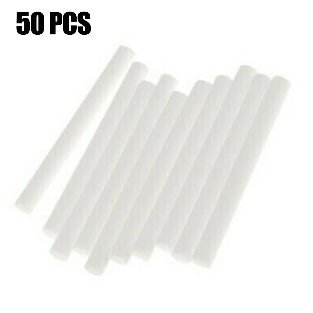 

50PCS Humidifier Cotton Filter Refill Sticks Car Diffuser Replace Sponge Wicks For Usb Humidifier Aroma Diffuser Mist Maker