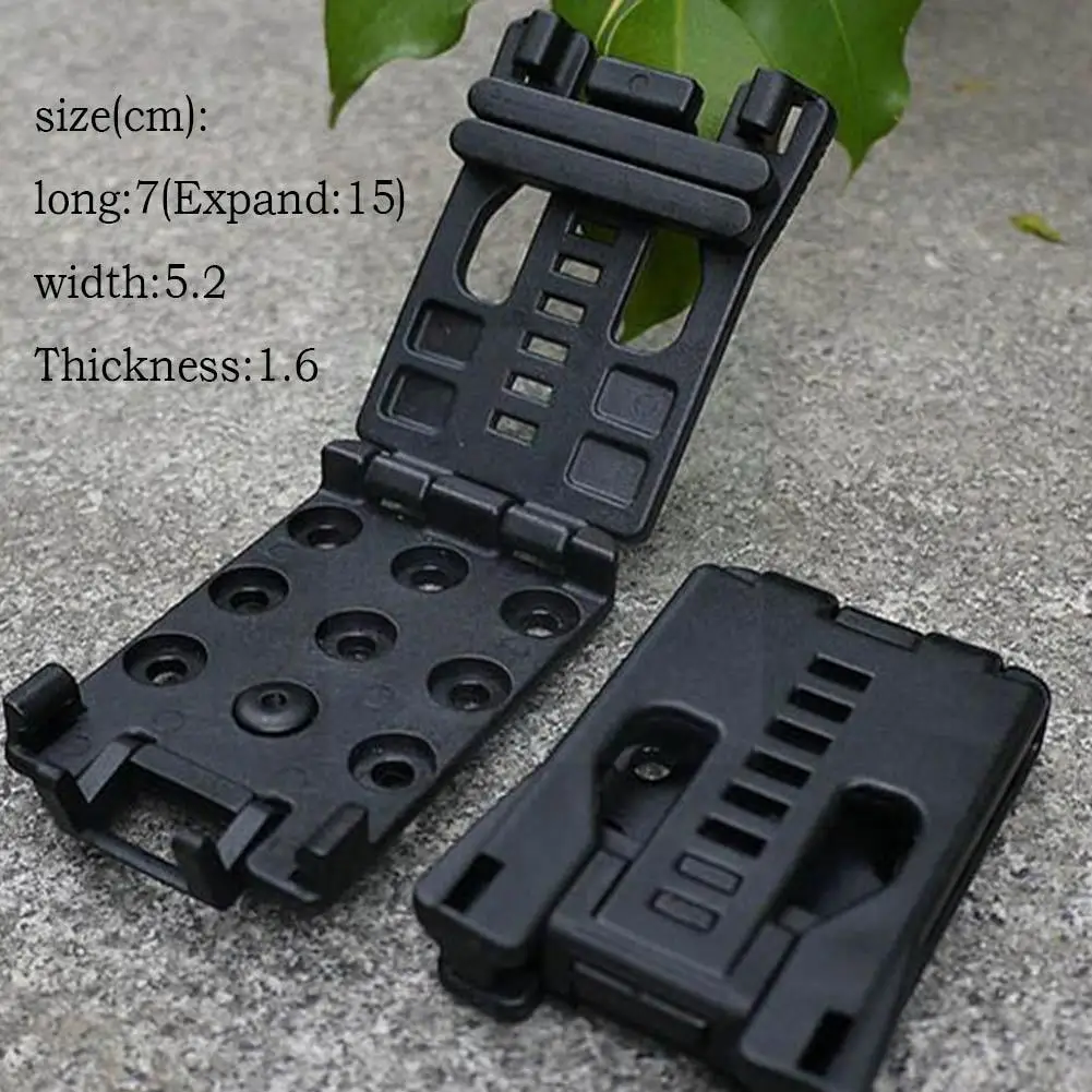 

Multi Function Sheath Kydex Scabbard Belt Clip Waist Clamp P2z5 Tool Camping N1c1