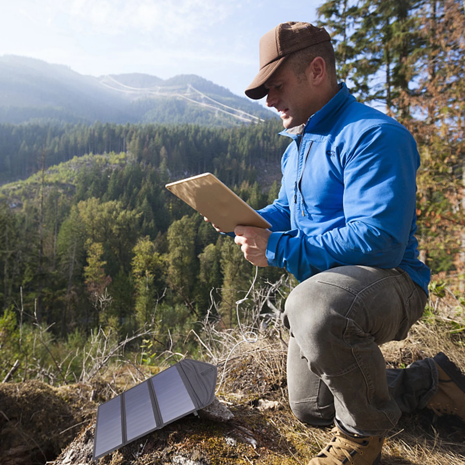 

Складное зарядное устройство для солнечных батарей, 30 Вт, 20 в
