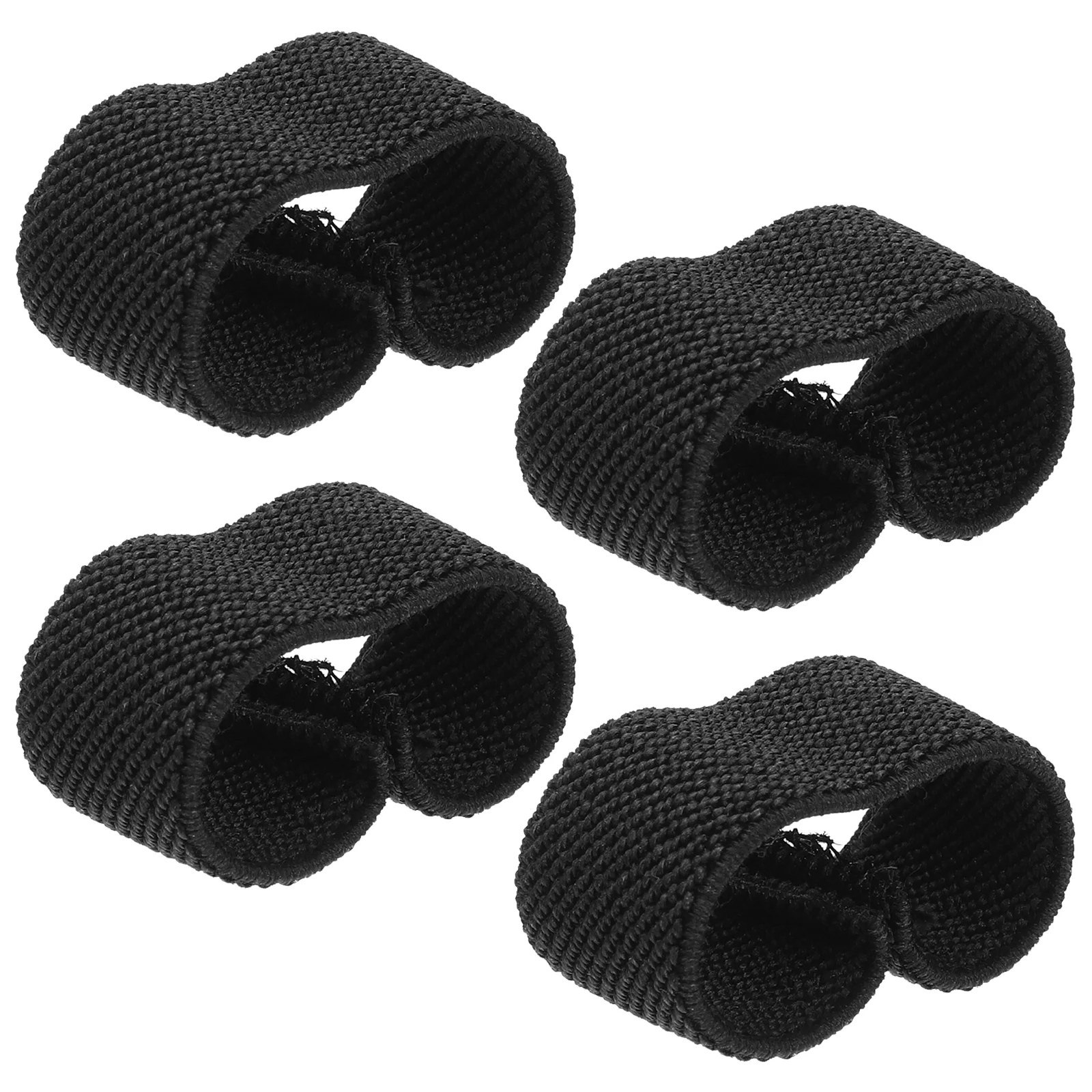 

4 Pcs Belt Anchor Wide Straps Keepers Elastic Belts Retainer Men Outdoor Duty Nylon Man Cummerbund