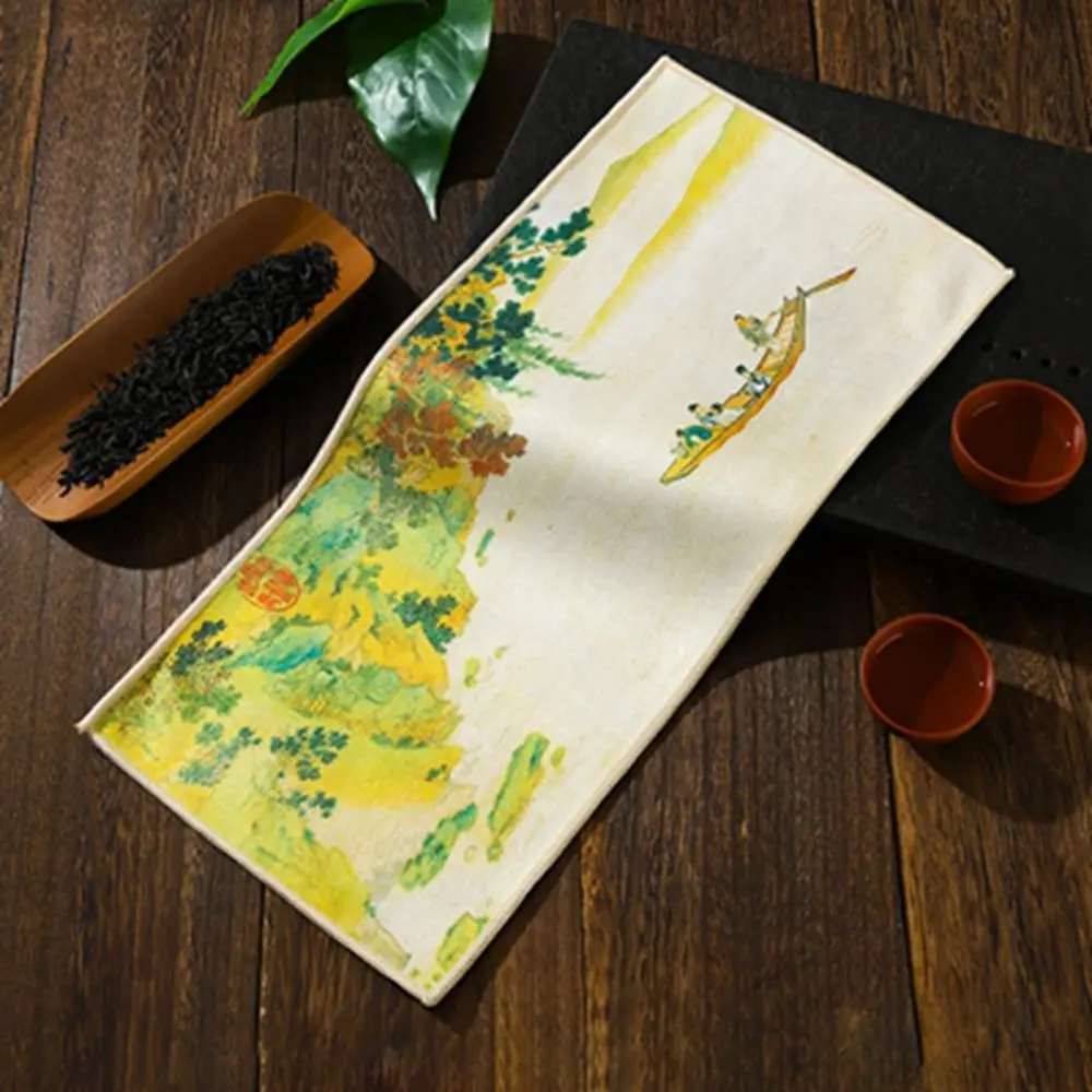 

Хлопковое китайское чайное полотенце