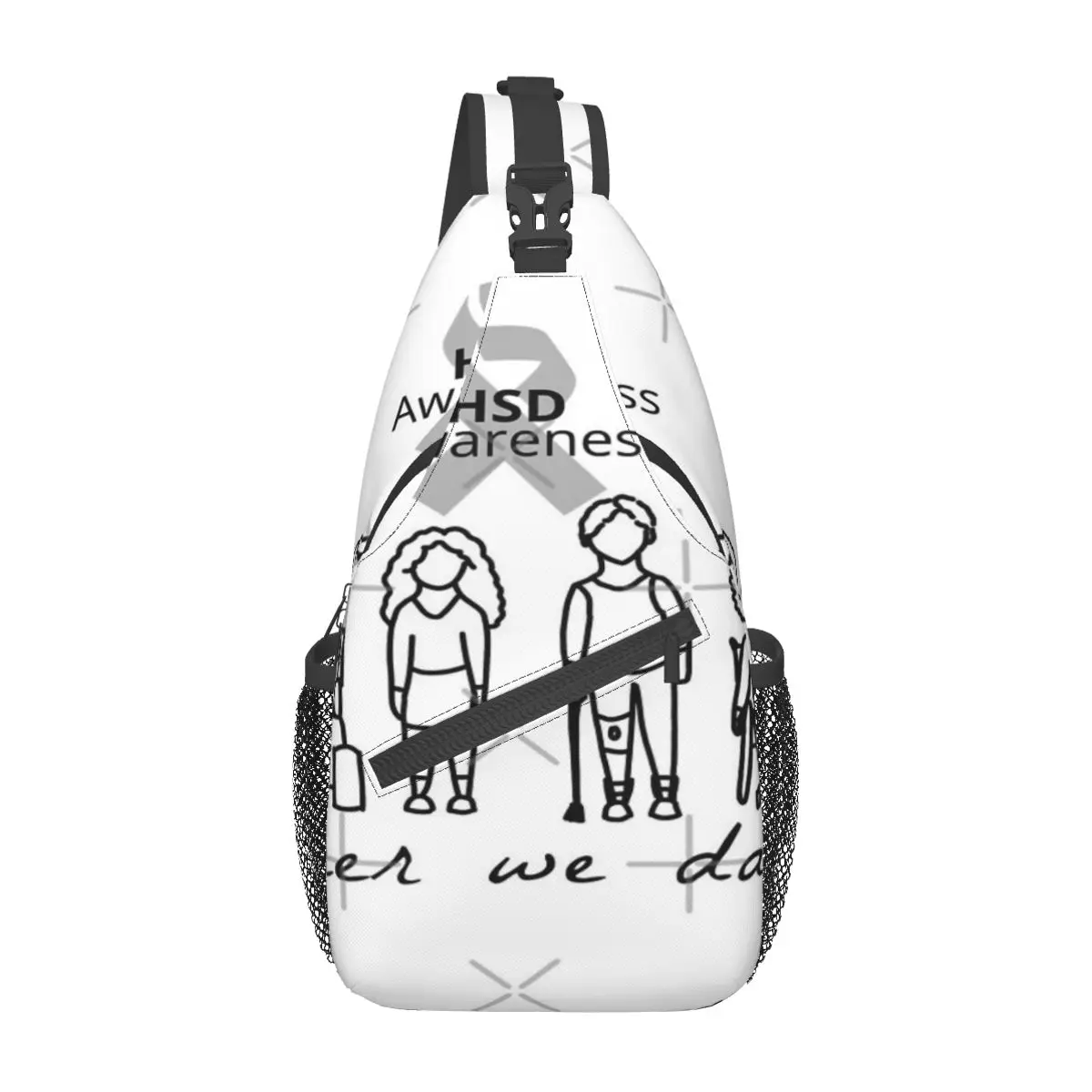 

HSD - Together We Dazzle нагрудная сумка ретро прочный подходящий офисный хороший подарок на заказ