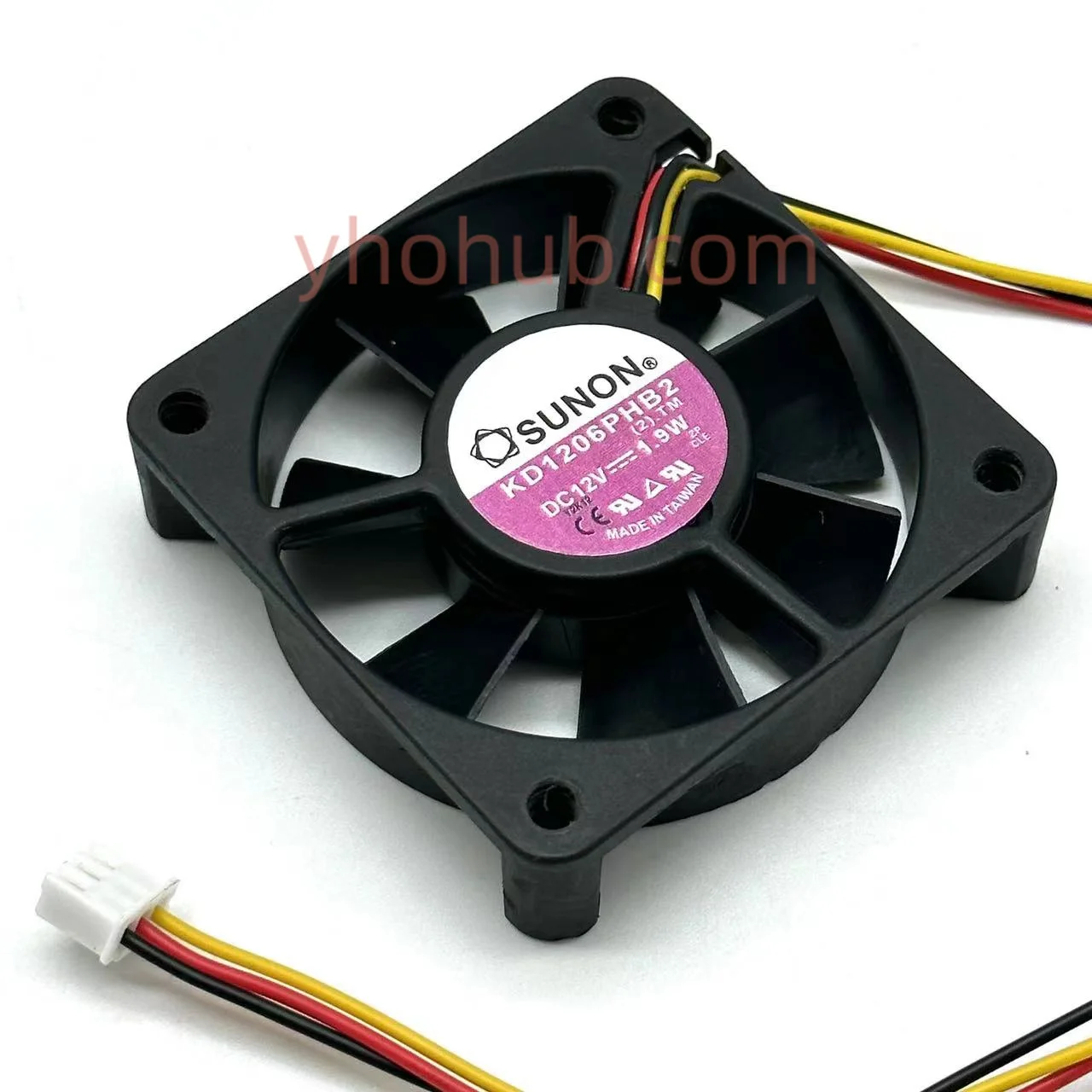 3-проводной Вентилятор охлаждения сервера SUNON KD1206PHB2 DC 12 В 1,9 Вт 60x60x25 мм