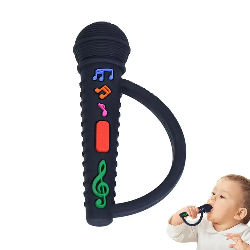 

TV Remote Teething Toy Toddler Chew Toys Anti-Drop BPA Free Bite Resistant Remote Chew Toy Silicone Teether For Soothe Emotions