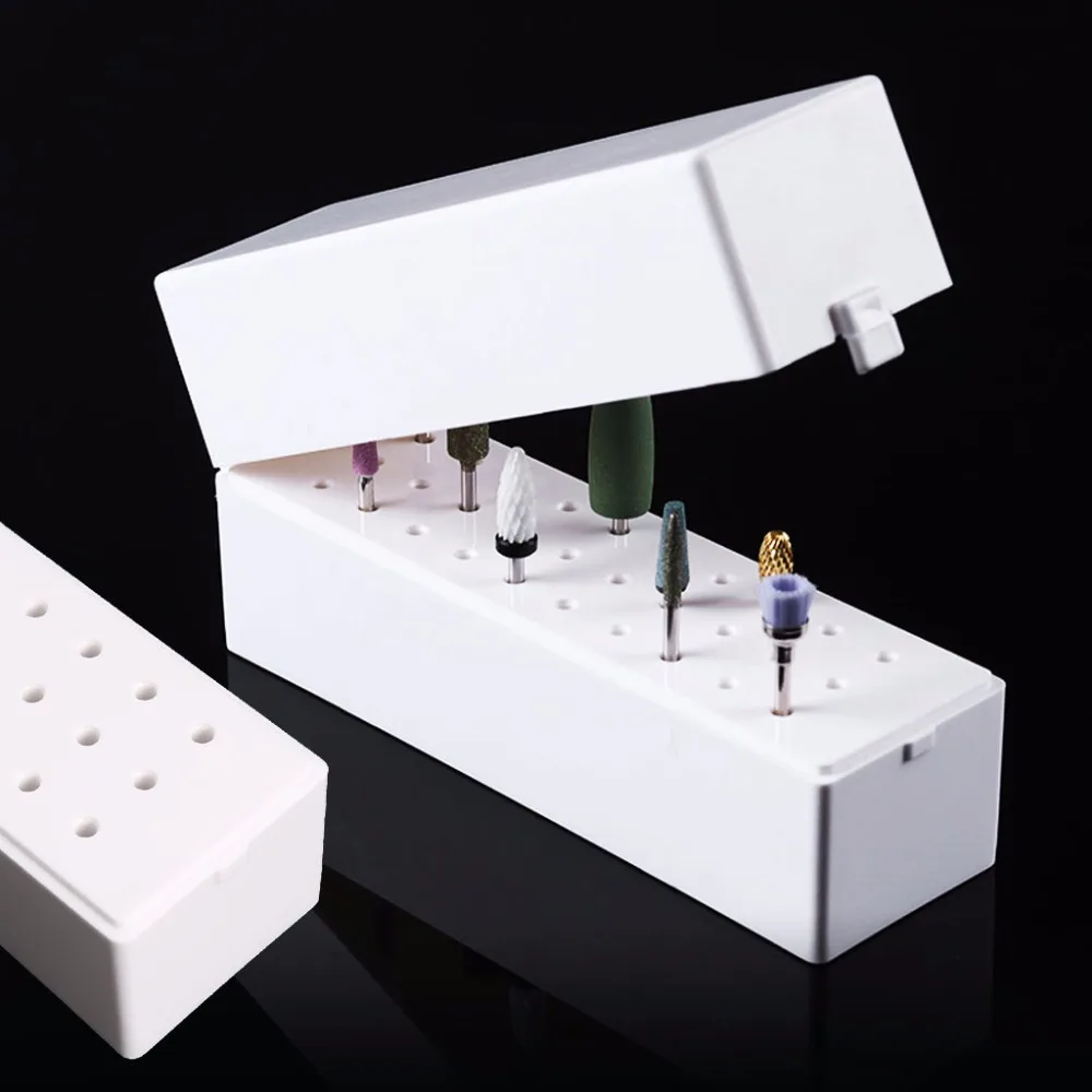 

Держатель для фрез для маникюра, 30 отверстий, 13 х4х6, 2 см