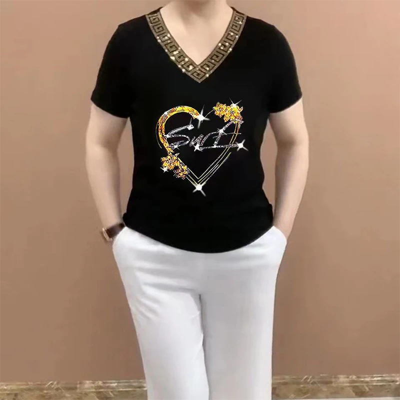 Женская футболка NoEnName_Null вискоза полиэстер