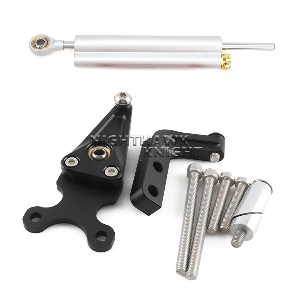 

Новый рулевой демпфер для HONDA CBR650R 2019 cbr650r 2020 2021 2022 2023, регулируемый кронштейн демпфера стабилизатора рулевого управления для мотоцикла