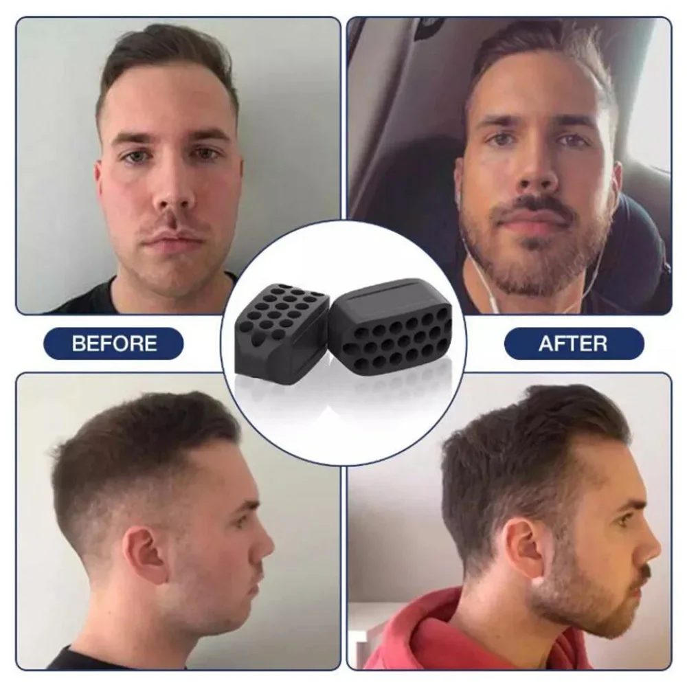 Силиконовый тренажер для линии челюсти тоник лица и линия фитнес-мяч