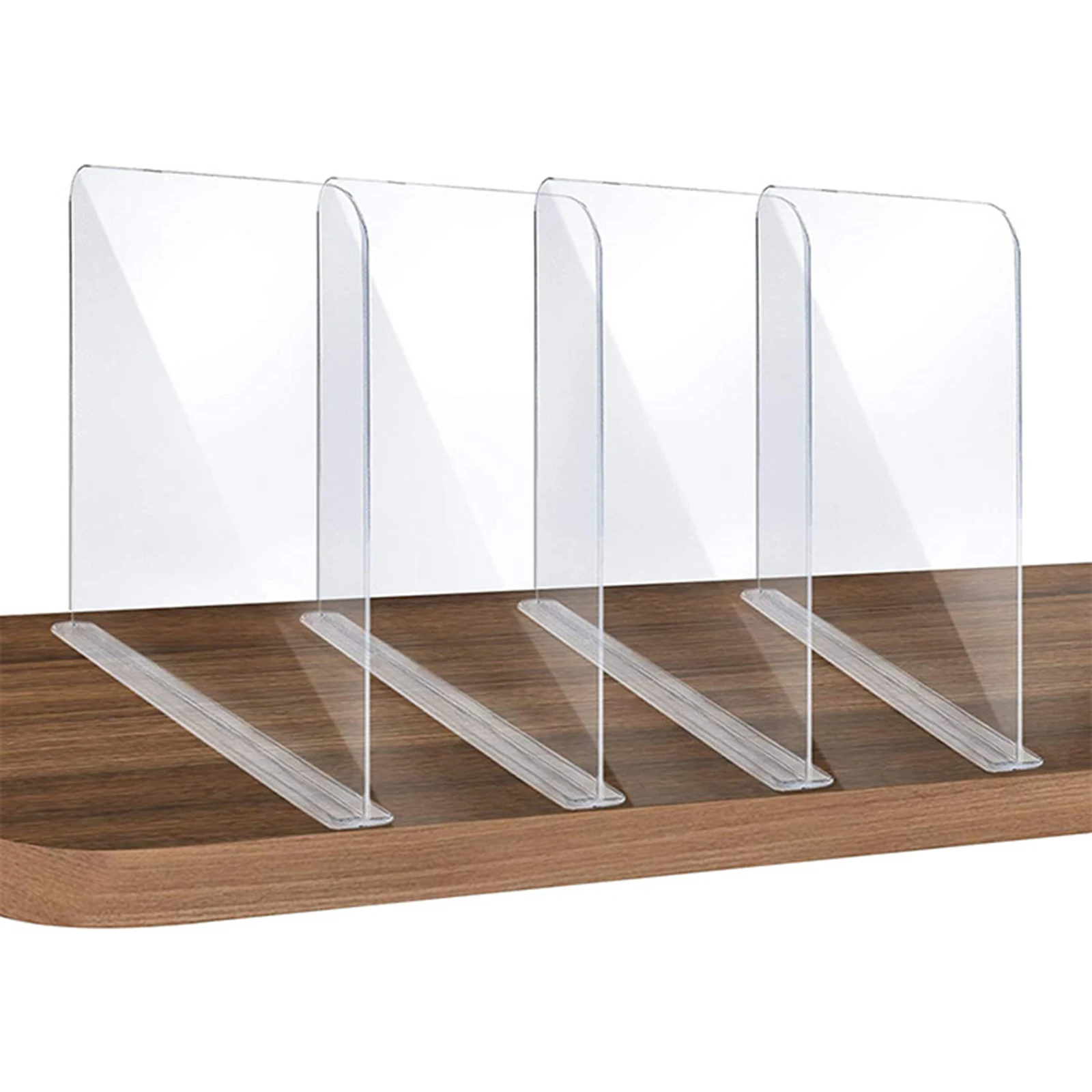Акриловая разделительная полка органайзер для свитеров спальни книжных шкафов