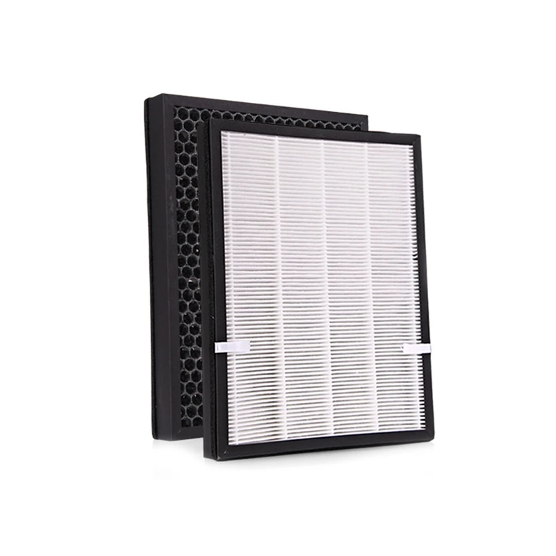 

2Pcs 310X240x35mm Hepa Filter Activated Carbon Filter For Midea KJ20FE-NH3 Air Purifier Accessories Kit