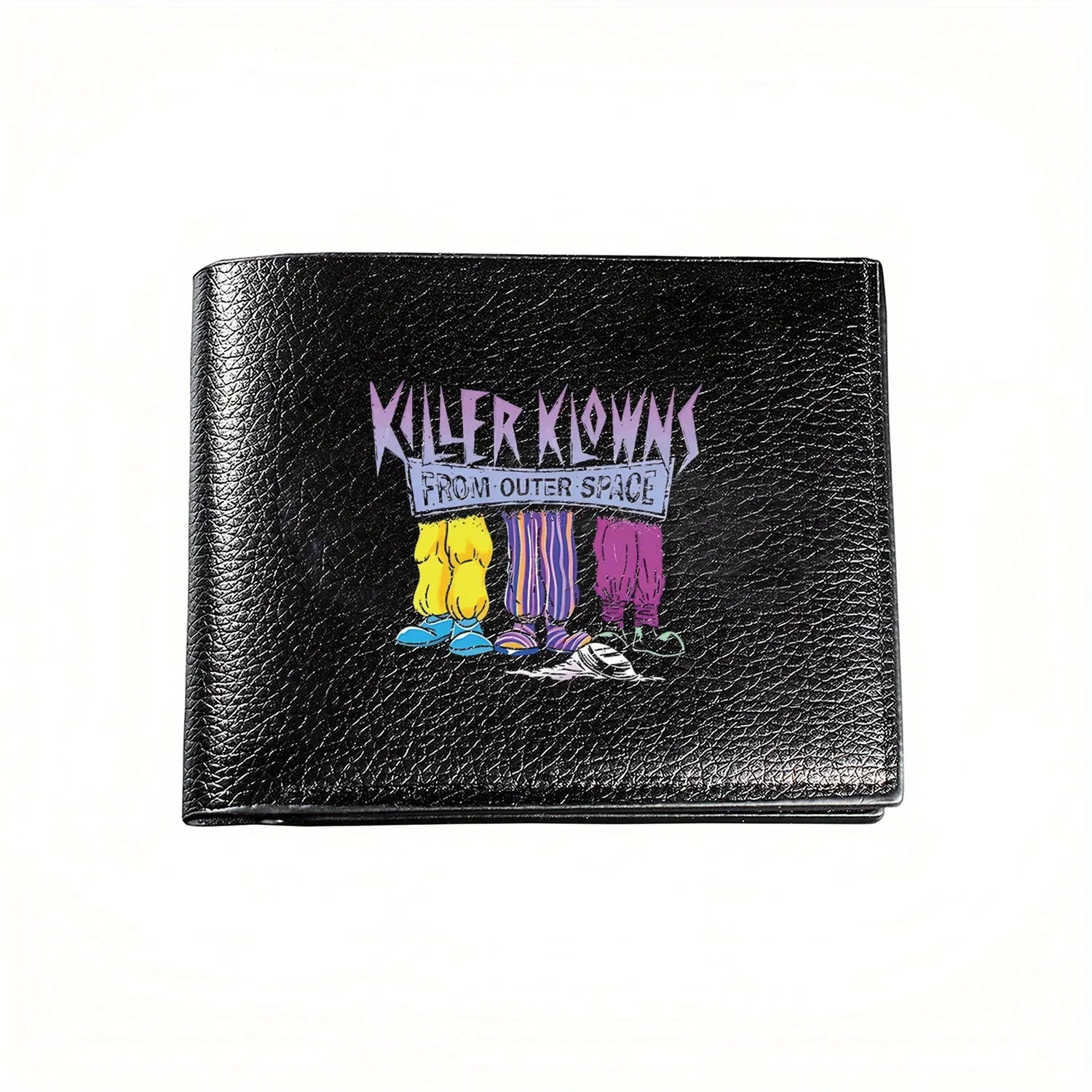 Фото Кошелек Killer Klowns From Outer Space с графическим рисунком, деловой мужской повседневный элегантный простой практичный качественный кошелек, стильный кошелек с принтом Crea №1