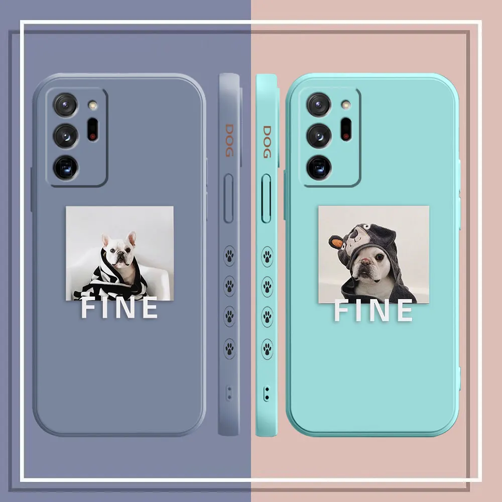 Case For Samsung Galaxy A90 A80 A70 A60 A50 A40 A30 A20S A20 A10 Note 20 10 M33 Pro Plus Lite Ultra 4G 5G Case  FIND Lovely Dog