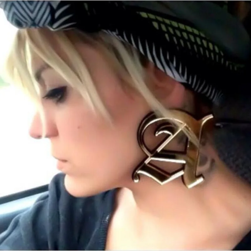 Рисунок 5 - Индивидуальные женские серьги с именем на заказ